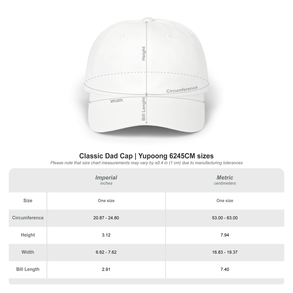 Z SYМ Embroidered Dad Cap — Minimal White Baseball Hat
