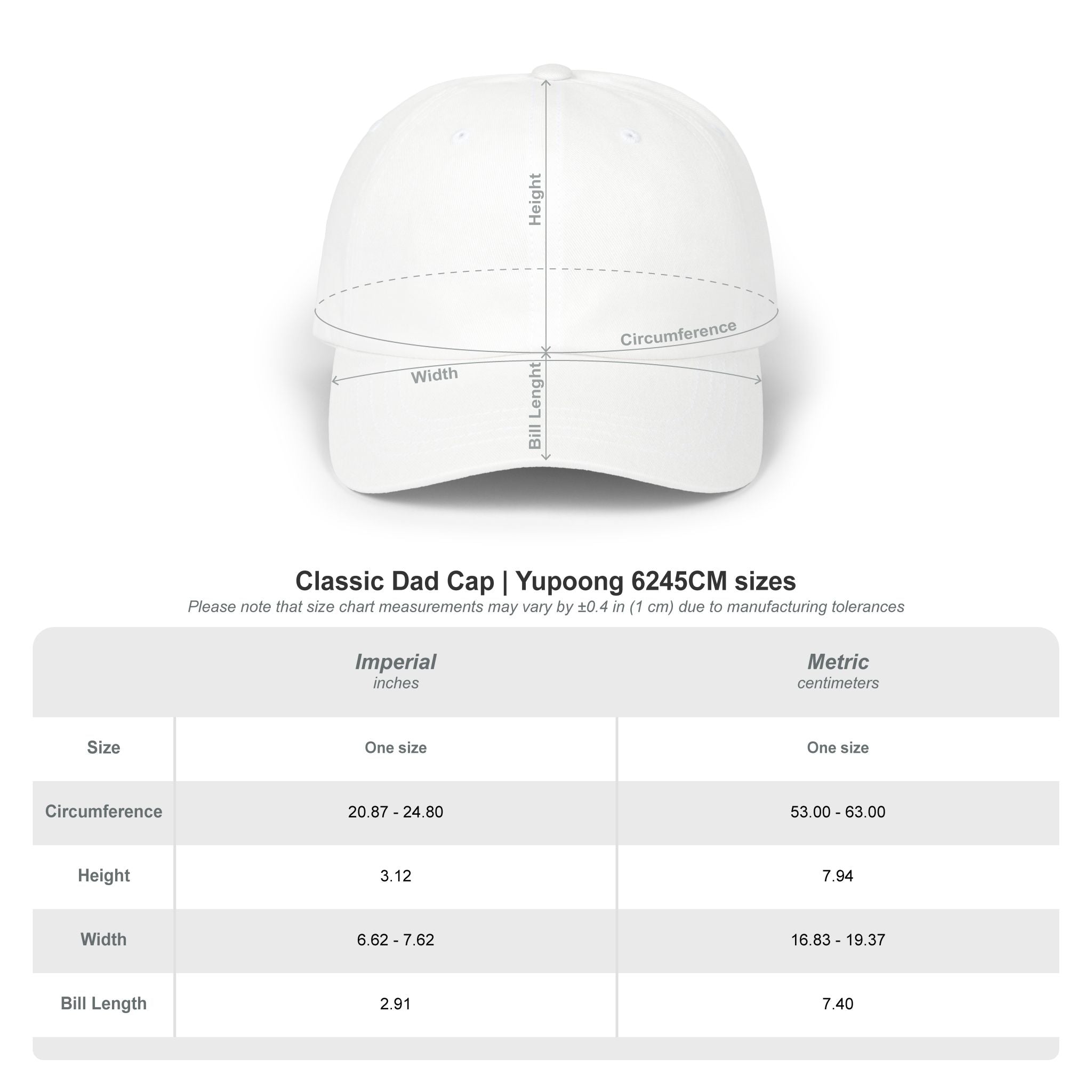 Z SYМ Embroidered Dad Cap — Minimal White Baseball Hat